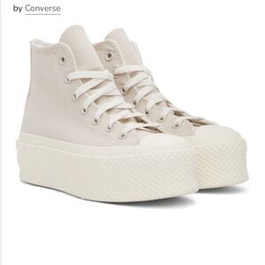 Chuck Taylor Converse All Star Lift 2X Platform High 'Desert Sand'